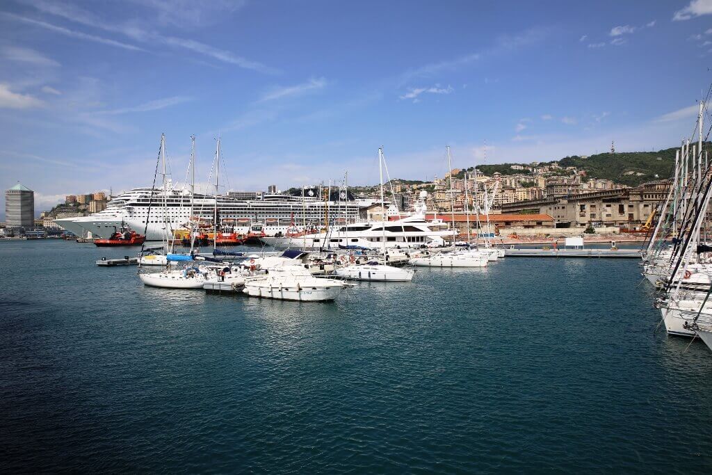 Hafen Genua